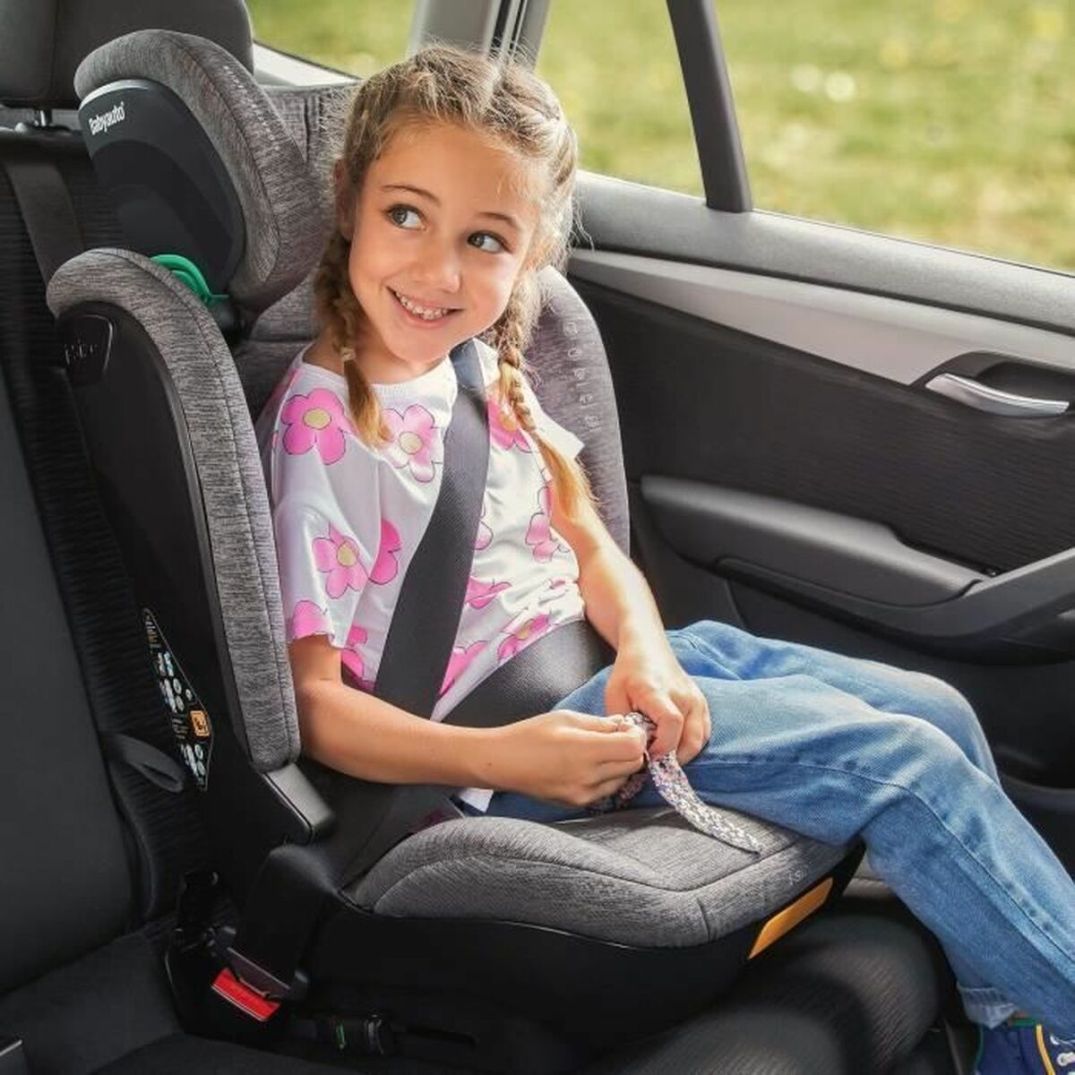 KALINDRA | BB. Car Chair Babyauto CAPAX GREY DOBBY Grey II (15-25 kg) Children's ECE R129