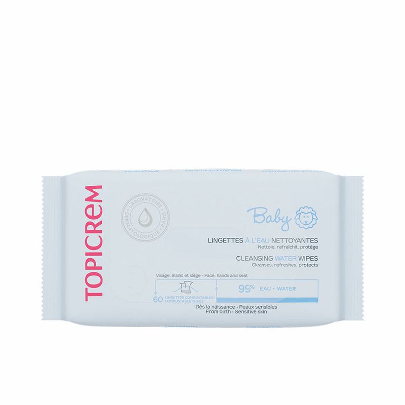 KALINDRA | BB. Moist Wipes Topicrem BABY (60 Units)