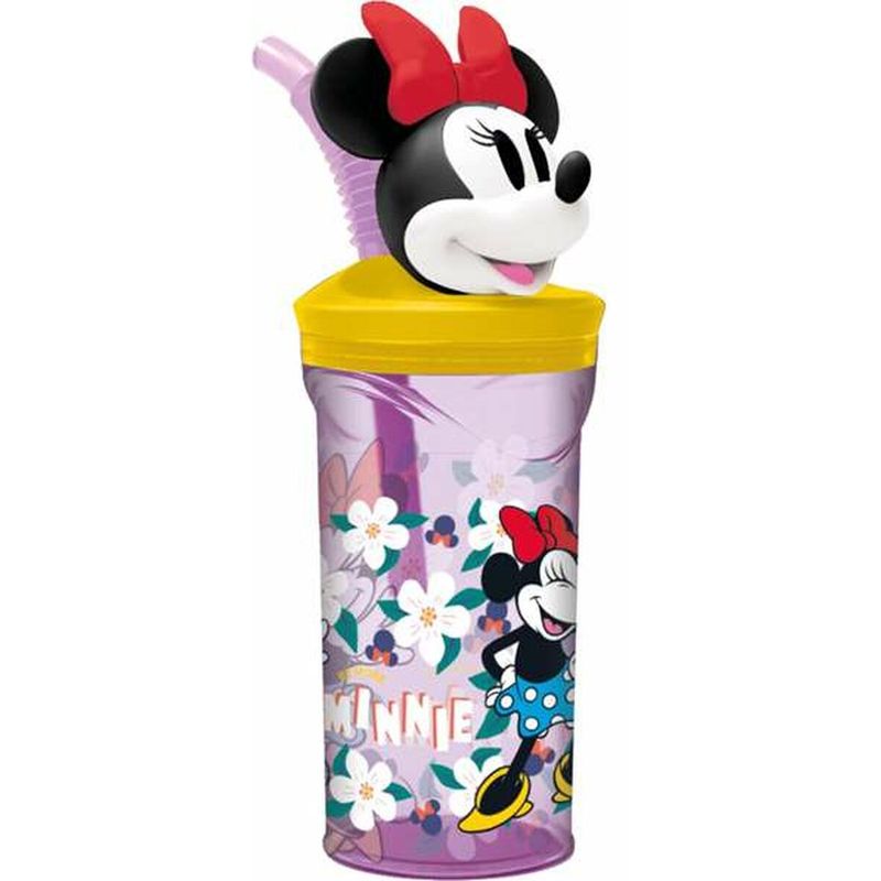 KALINDRA | BB. Vaso con Pajita Minnie Mouse Sunshine 360 ml