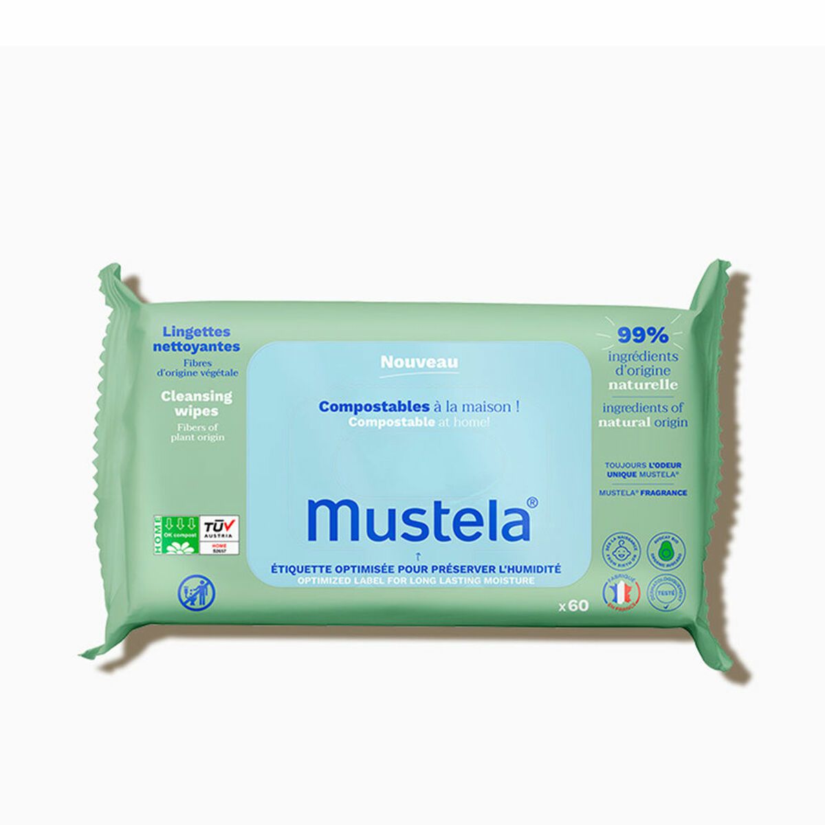 KALINDRA | BB. Moist Wipes Mustela BIO MUSTELA (60 Units)