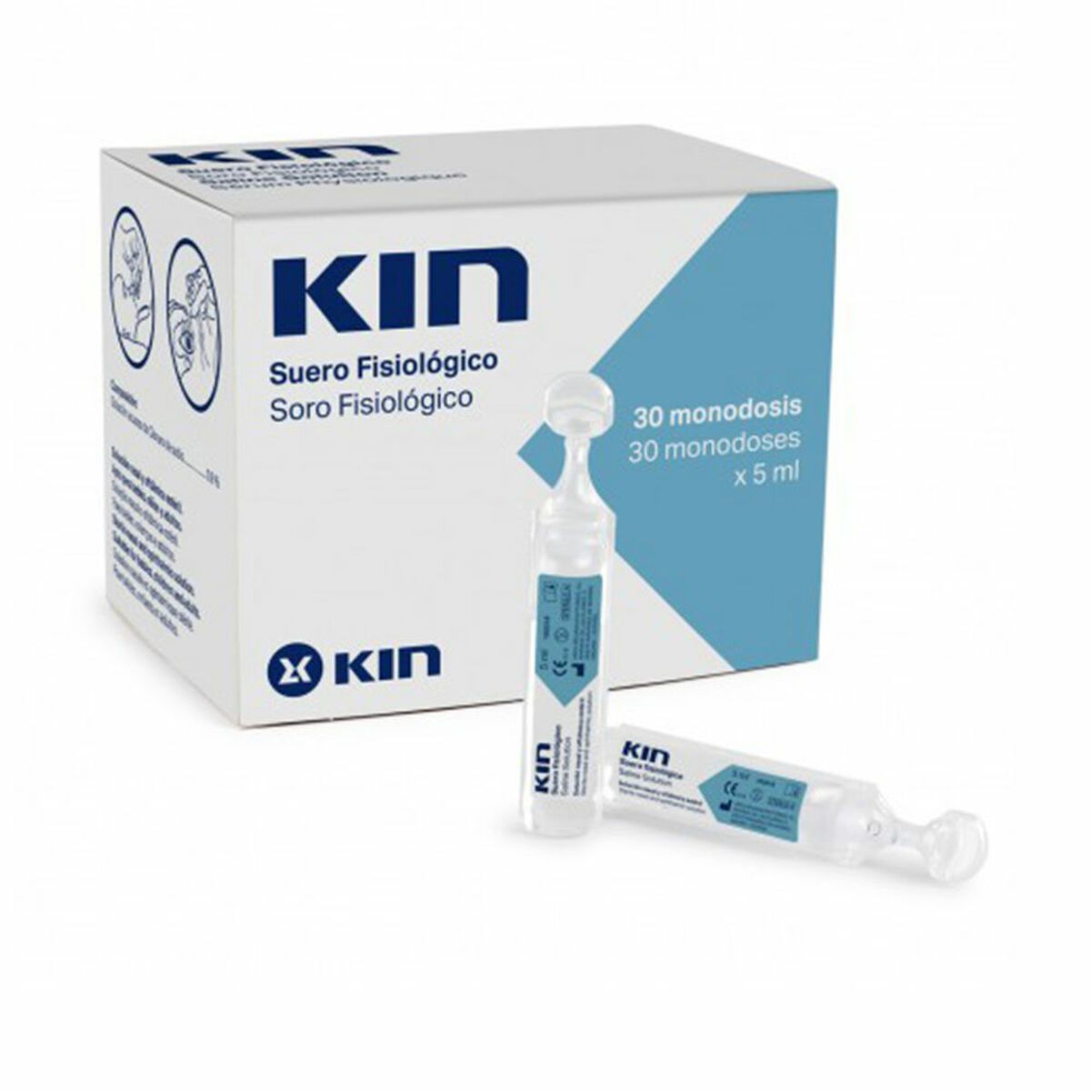 KALINDRA | BB. Saline Solution Kin KIN SUERO FISIOLÓGICO 5 ml Single Dose 30 Units