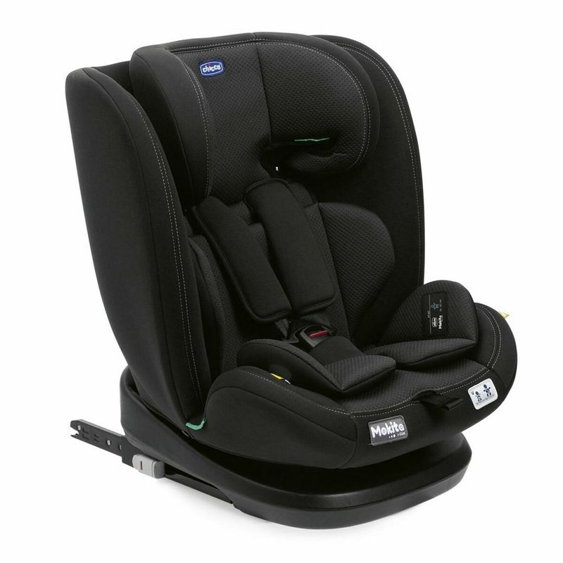 KALINDRA | BB. Car Chair Chicco 0+ (de 0 a 13 kilos) I (9 - 18 kg) II (15-25 kg) III (22 - 36 kg) ECE R129/04 Black