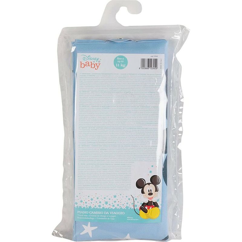 KALINDRA | BB. Changer Mickey Mouse CZ10345 Travel Blue 63 x 40 x 1 cm