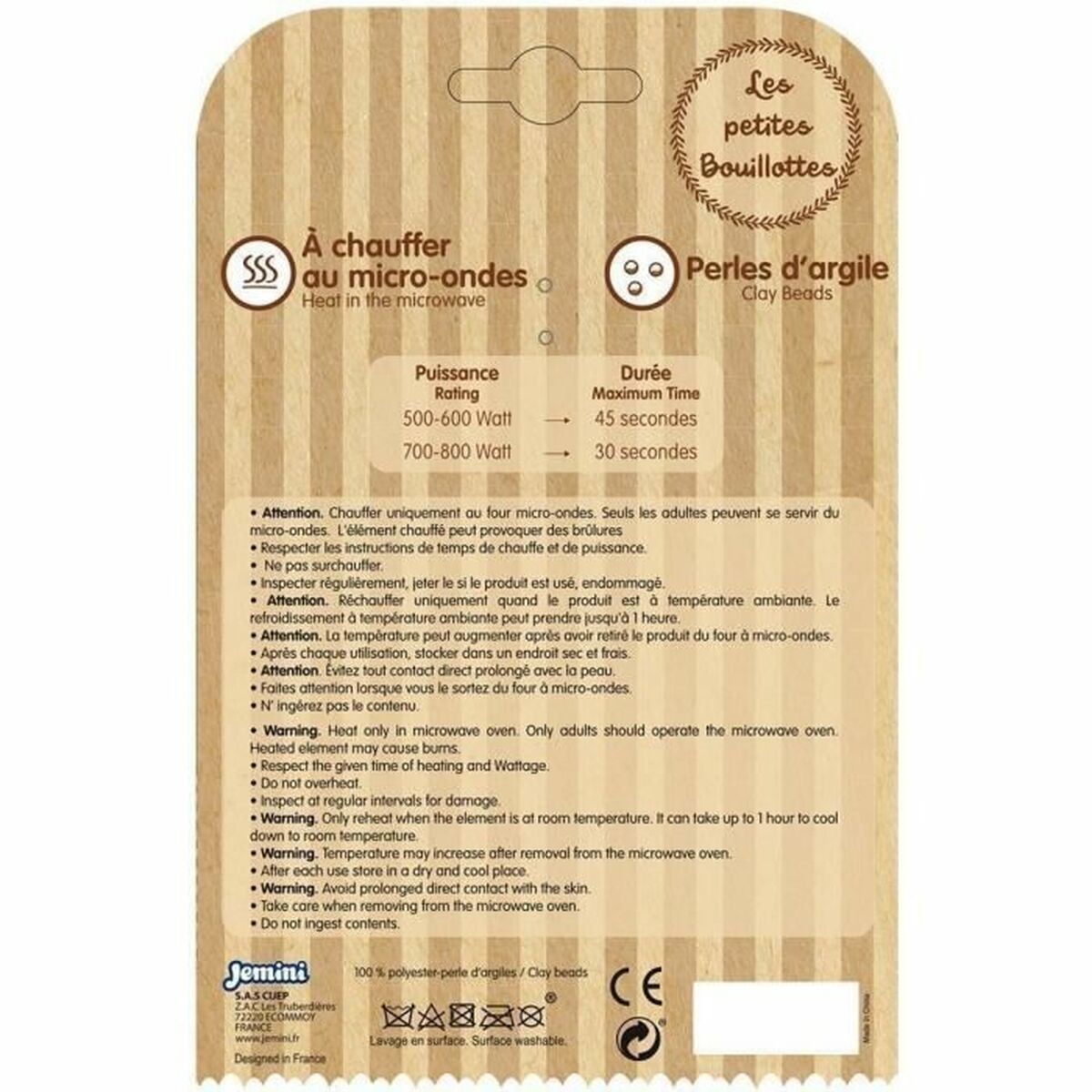 KALINDRA | BB. Hot Water Bottle Jemini Panda bear