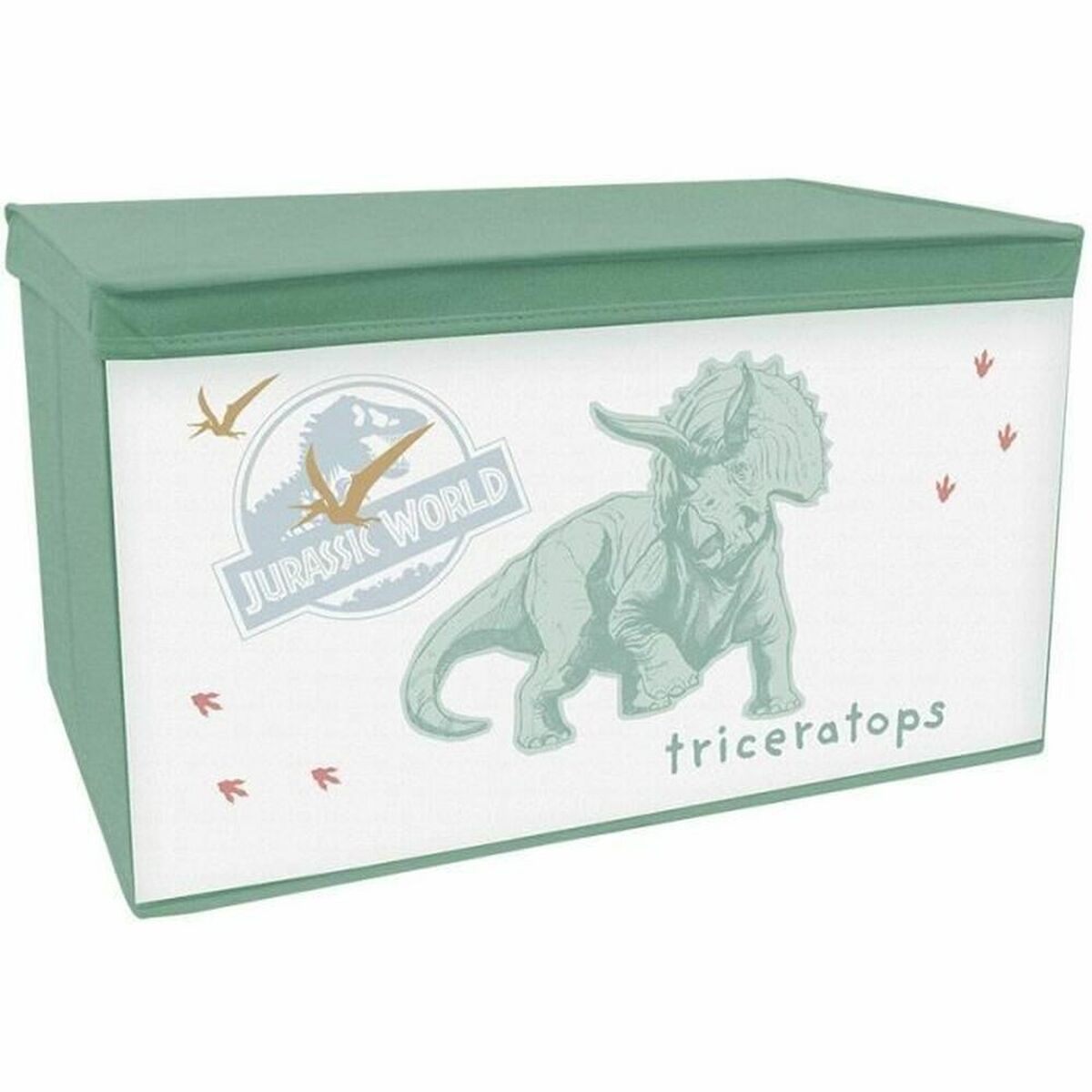 KALINDRA | BB. Storage Box Fun House Jurasic World Dinosaur Green 55,5 x 34,5 x 34 cm