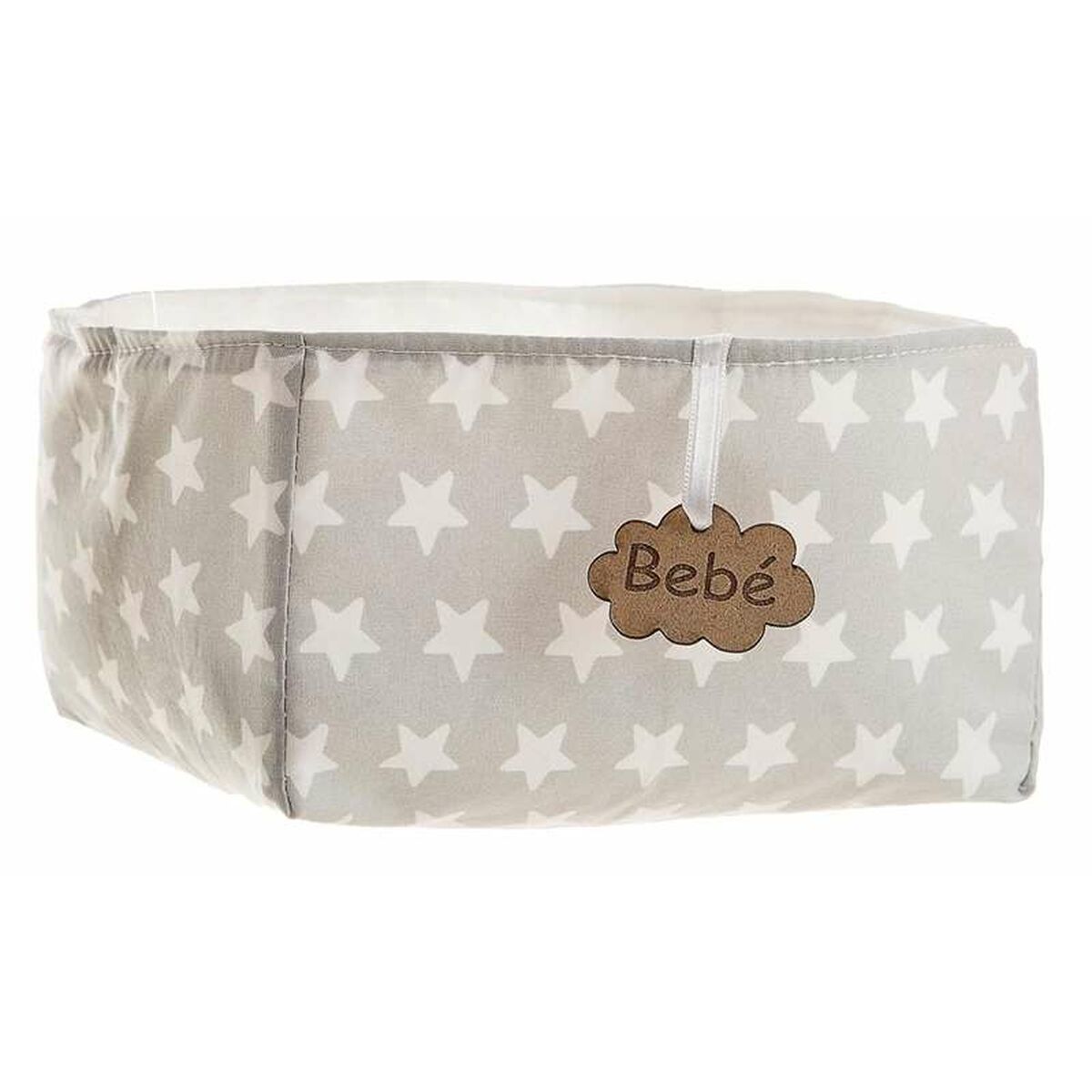 KALINDRA | BB. Basket Grey Stars 18 x 14 x 10,5 cm
