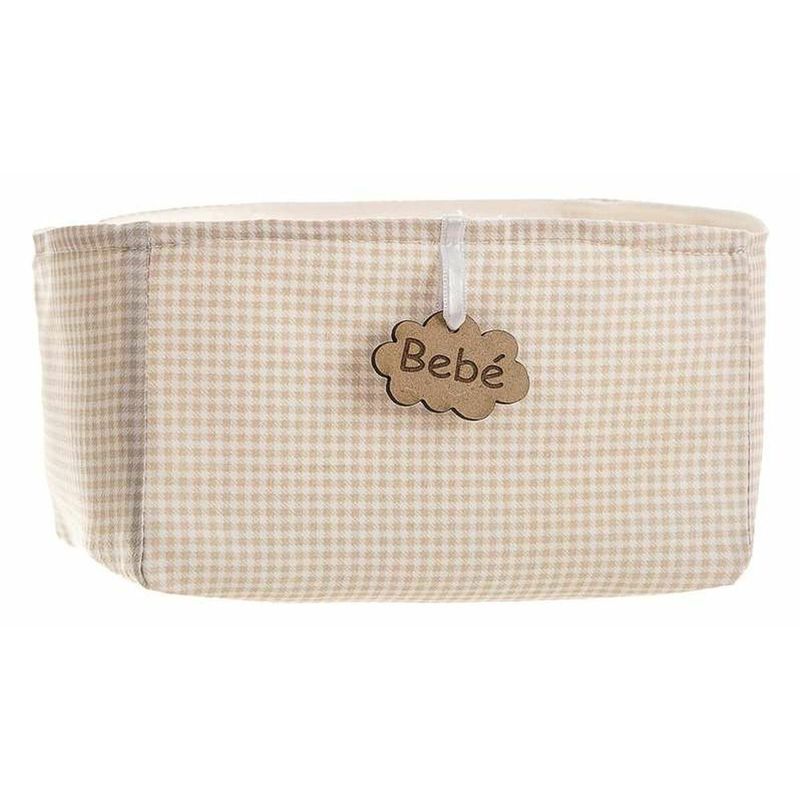 KALINDRA | BB. Basket Vichy Brown 18 x 14 x 10,5 cm