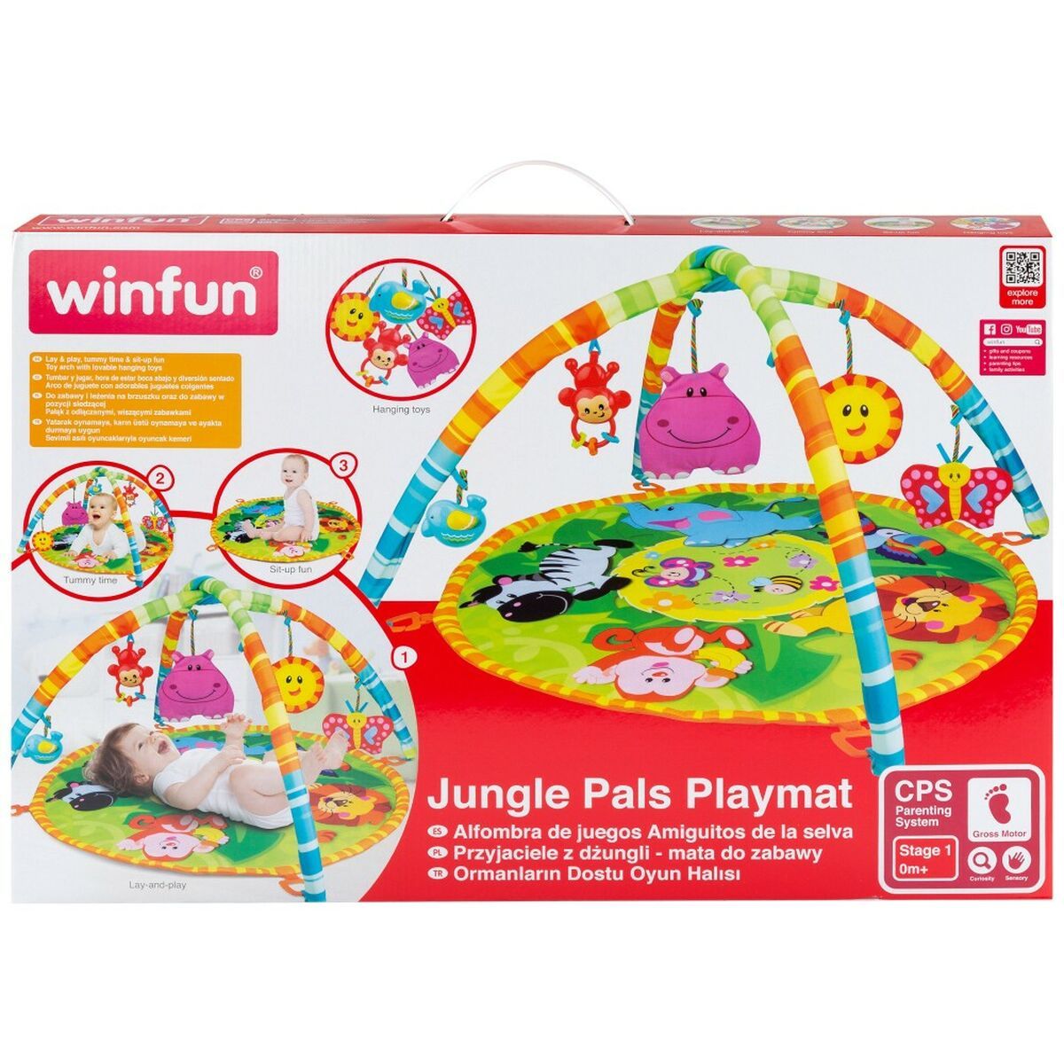 KALINDRA | BB. Play mat Winfun Jungle Cloth (4 Units)