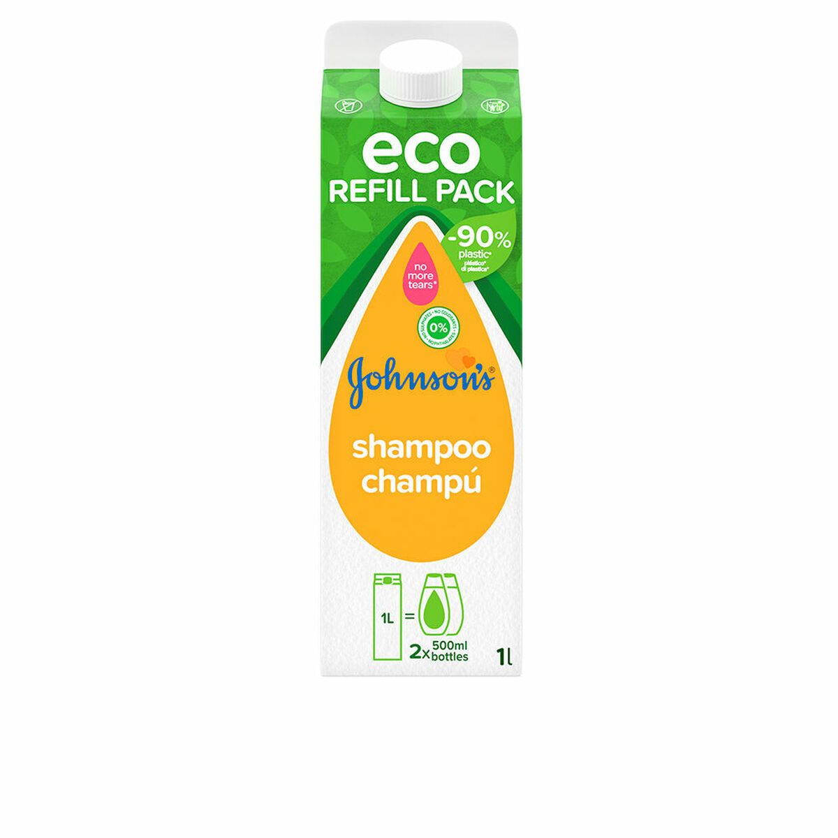 KALINDRA | BB. Shampoo Johnson's Eco Refill Pack Baby 1 L