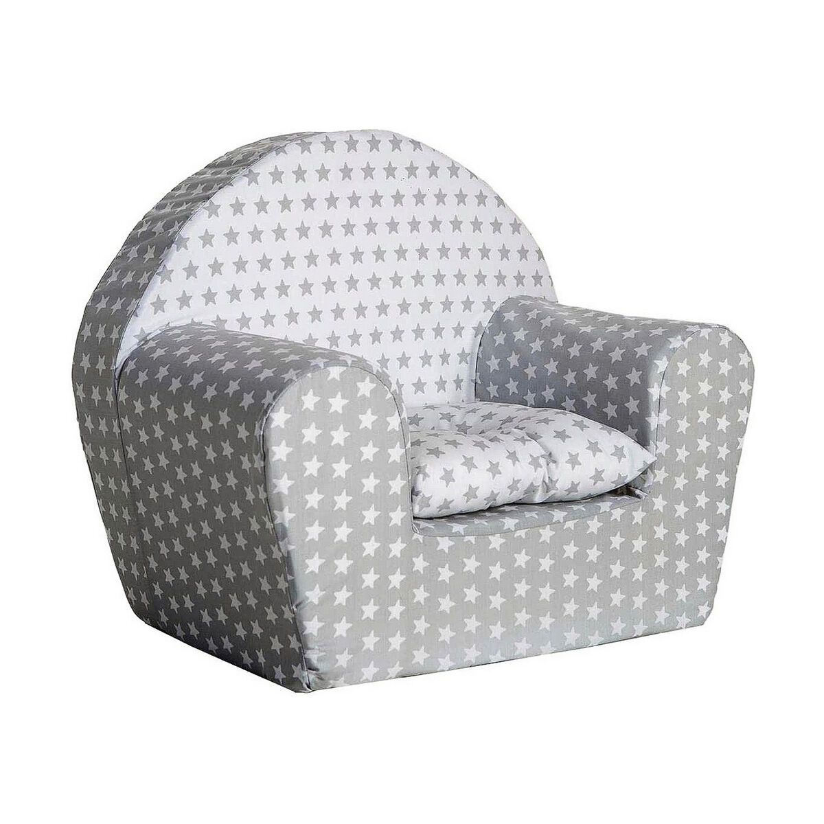 KALINDRA | BB. Child&#39;s Armchair Grey Stars