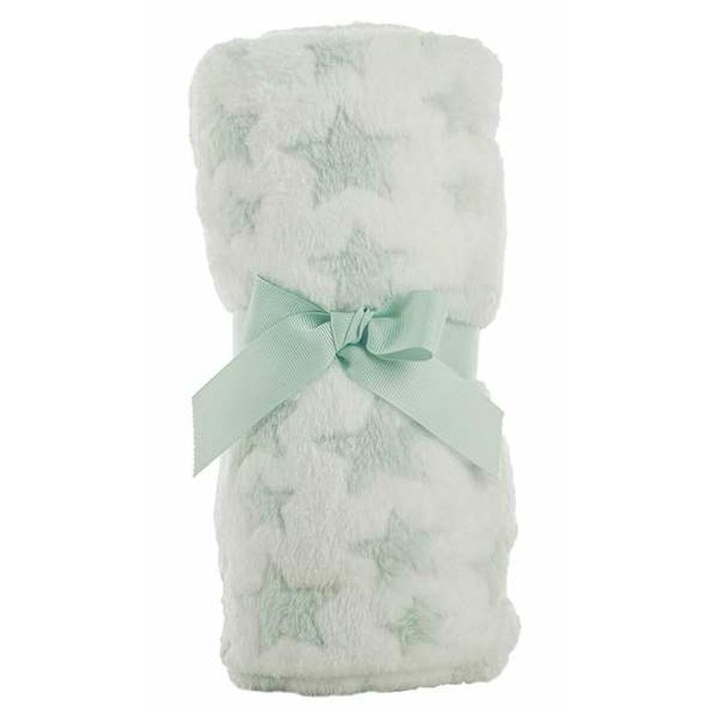 KALINDRA | BB. Coffret Bébé Coralina Jouet Peluche Couverture Lapin 100 x 75 cm