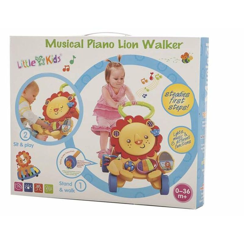 KALINDRA | BB. Wheeled walking frame Activity Lion Music Lights