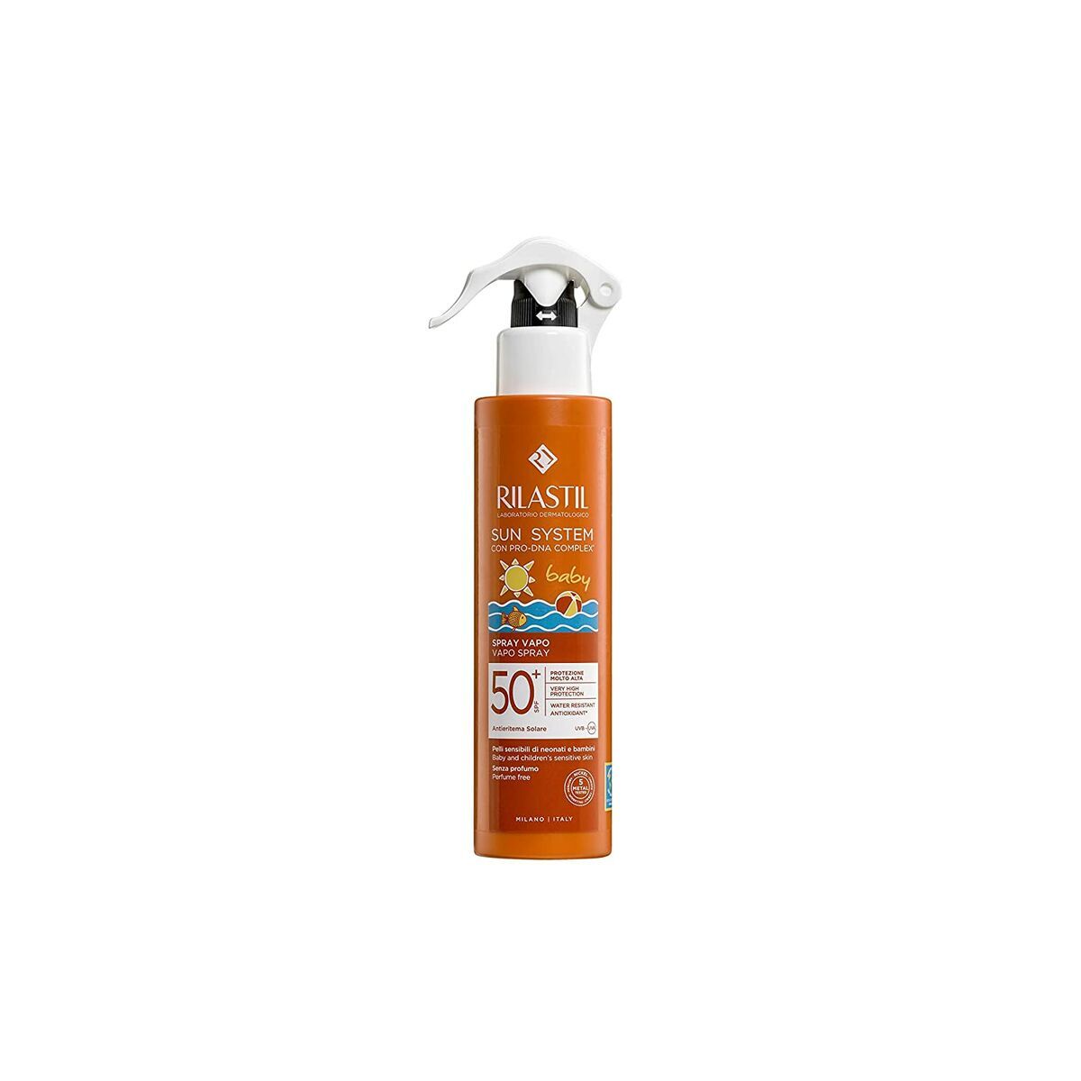 KALINDRA | BB. Sunscreen Spray for Children Rilastil Sun System Baby Spf 50+ 200 ml