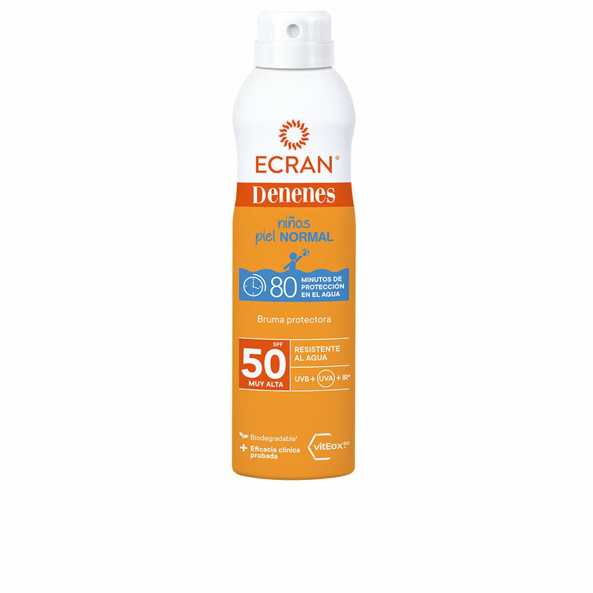 KALINDRA | BB. Sun Screen Spray Ecran Ecran Denenes Spf 50+ 250 ml Children's