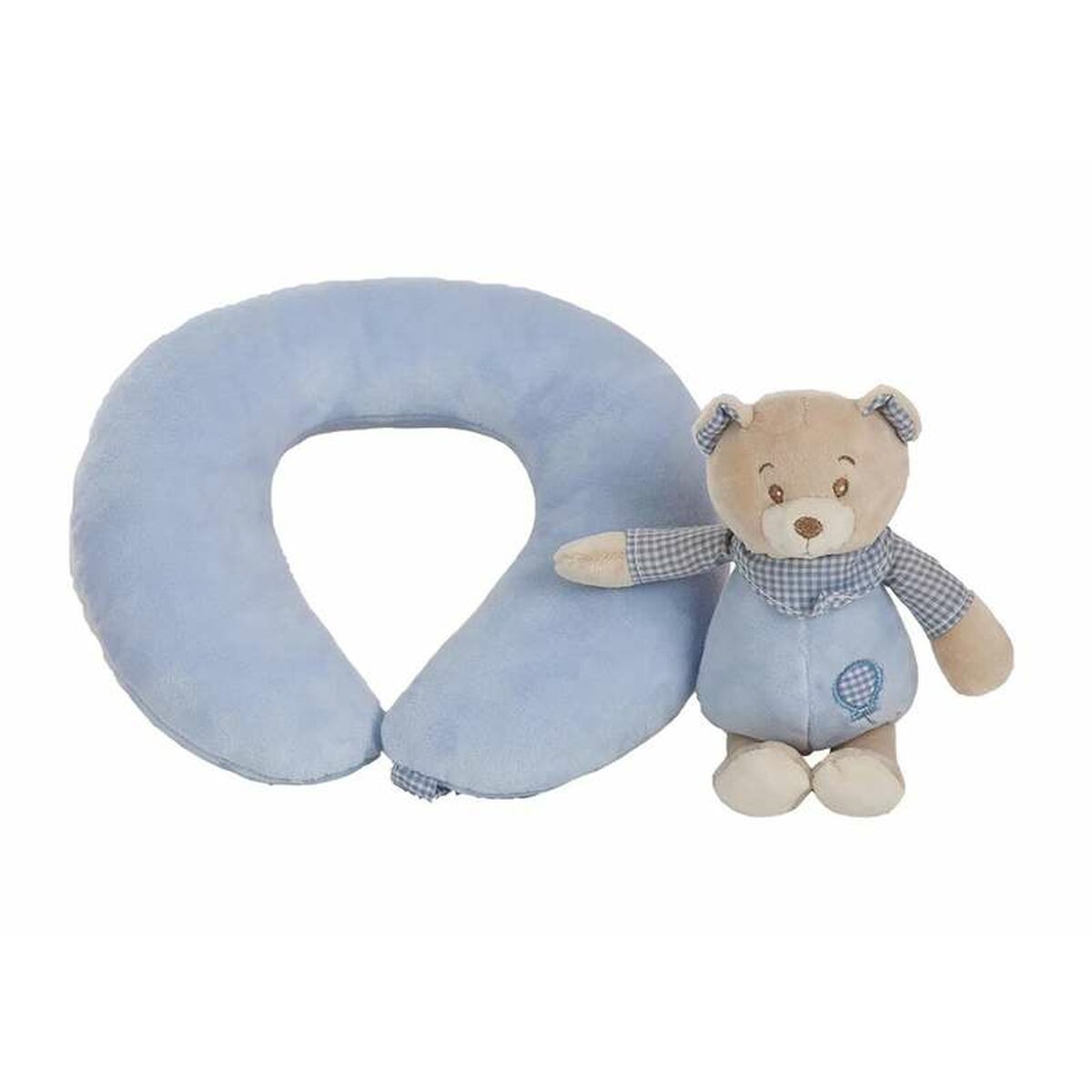 KALINDRA | BB. Neck Pillow Lulu Blue Teddy Bear 20 x 24 cm