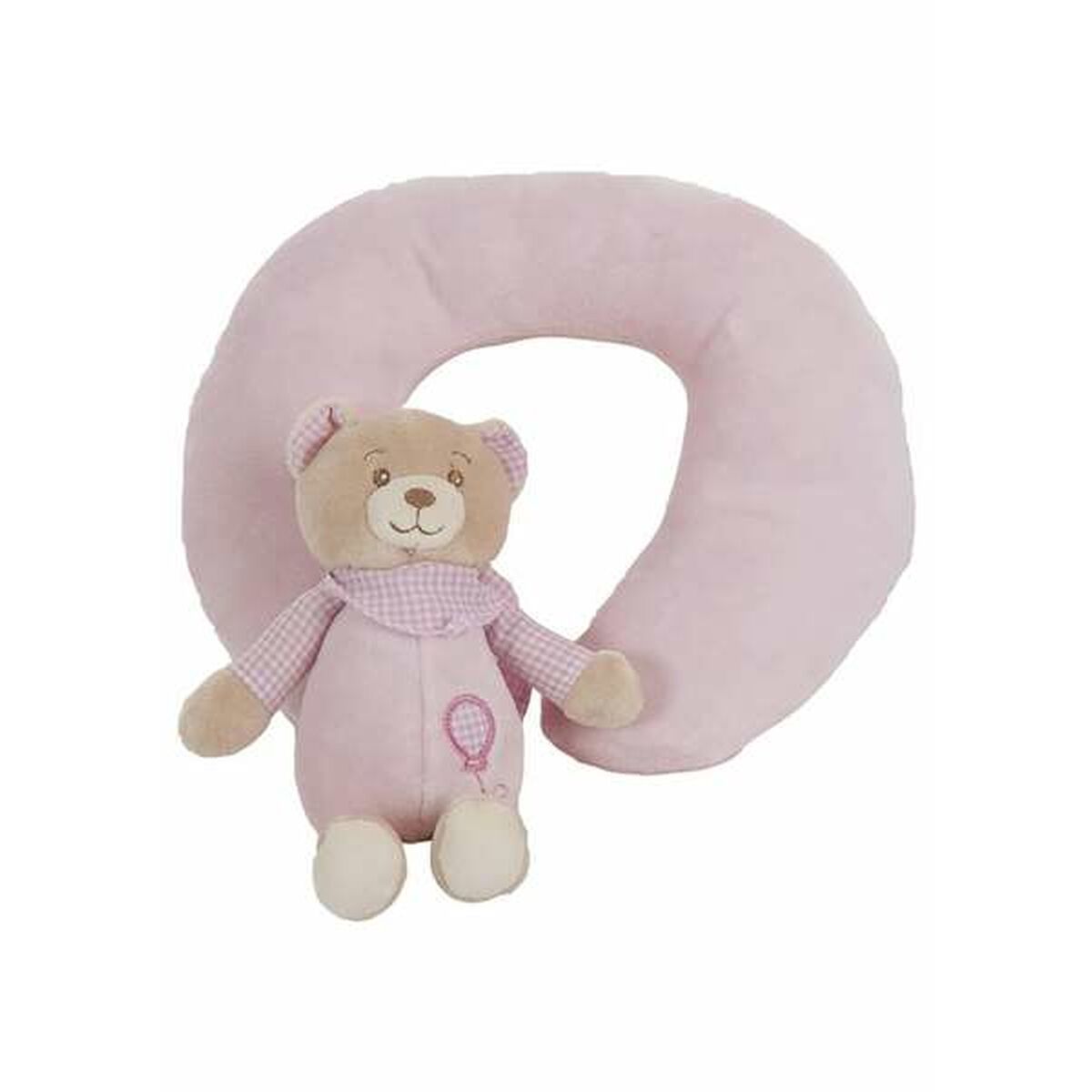 KALINDRA | BB. Neck Pillow Lulu Pink Teddy Bear 20 x 24 cm