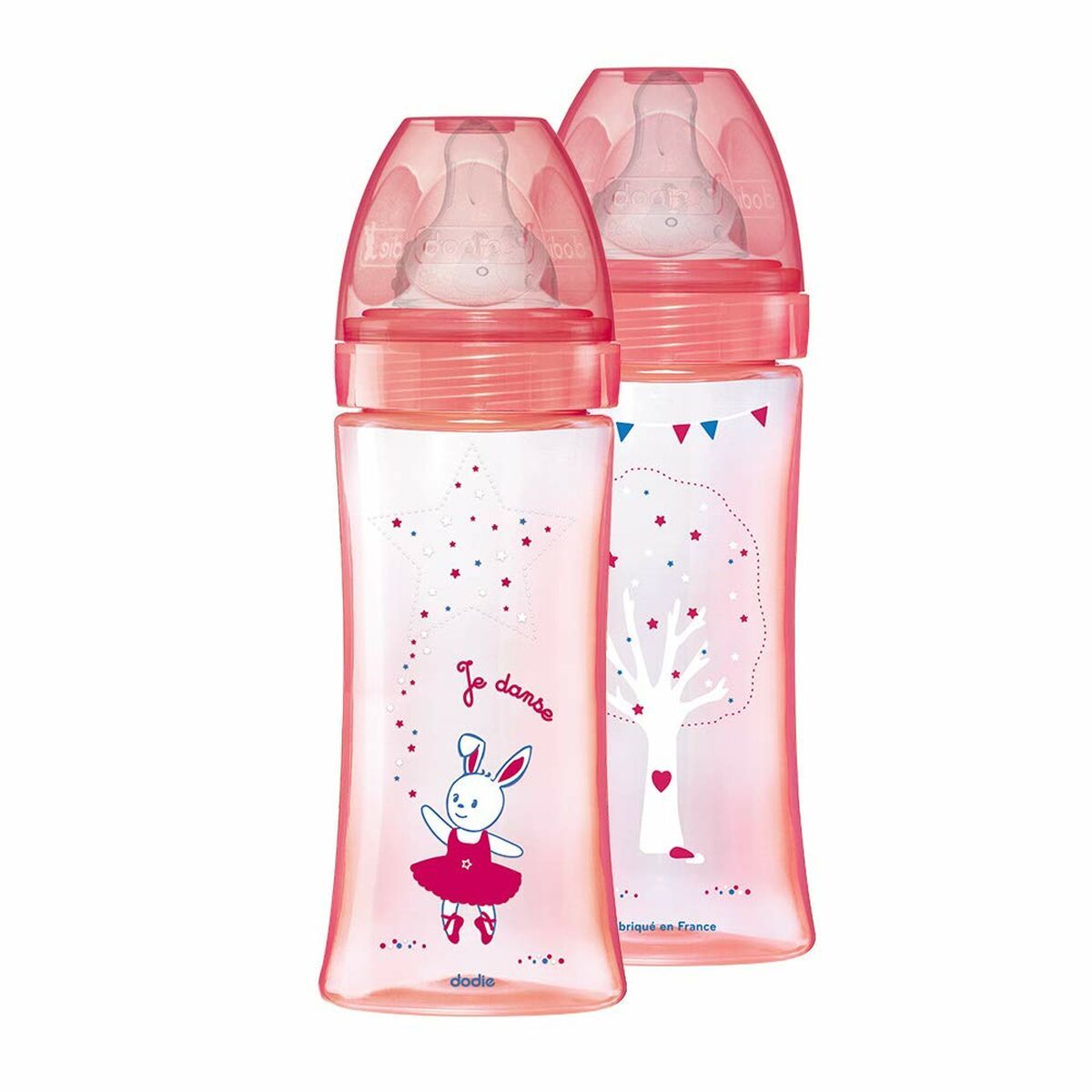 KALINDRA | BB. Set of baby's bottles Dodie 3700763537061 2 uds (330 ml)