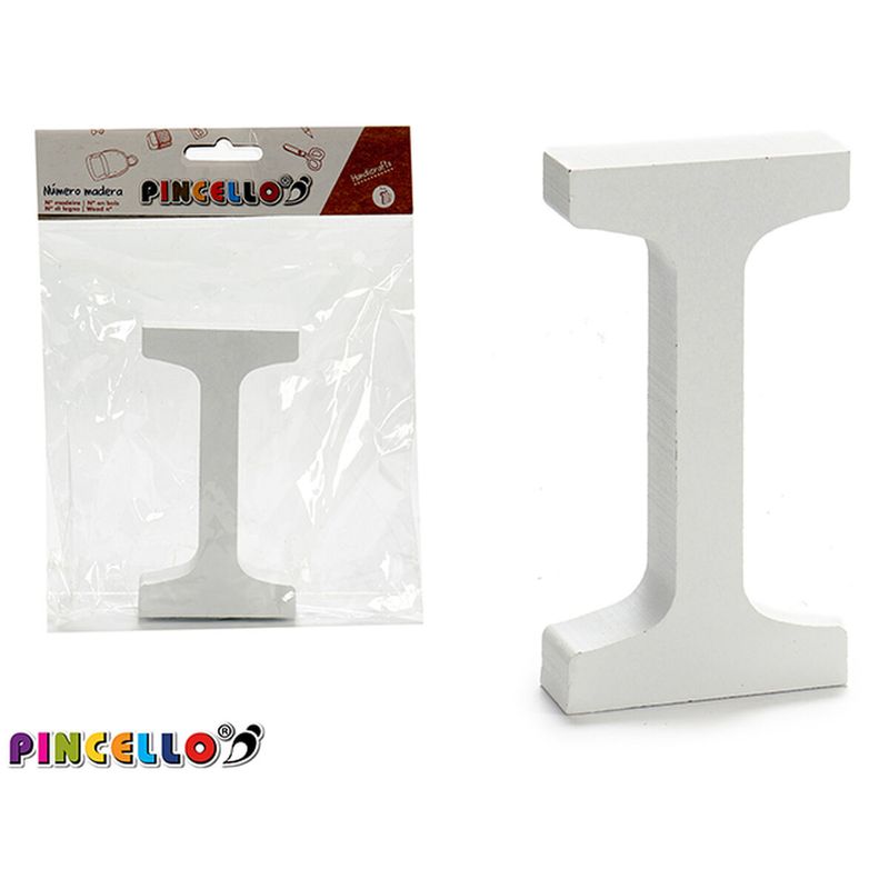 KALINDRA | BB. Wall Decoration Pincello 2 x 16 x 14,5 cm Letter I (24 Units)