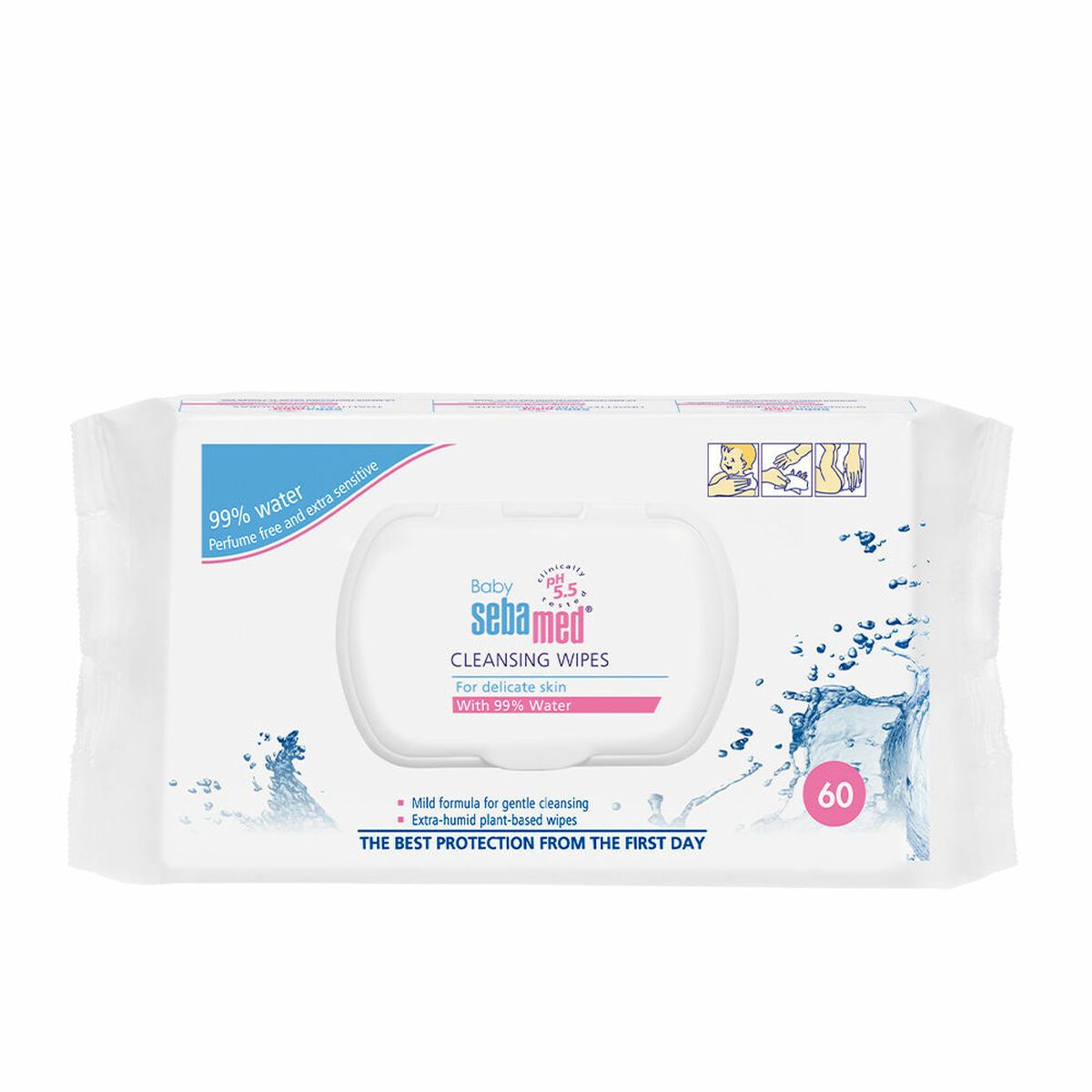 KALINDRA | BB. Moist Wipes Sebamed (60 Units)