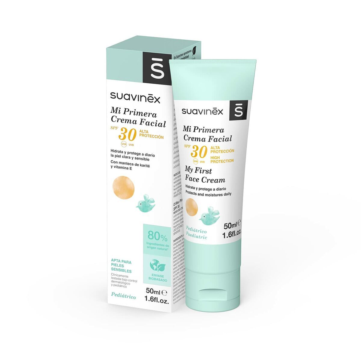 KALINDRA | BB. Hydrating Facial Cream for Babies Suavinex Crema Spf 30 50 ml