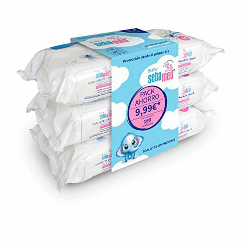 KALINDRA | BB. Moist Wipes Sebamed Baby Toallitas Limpiadoras 180 Units
