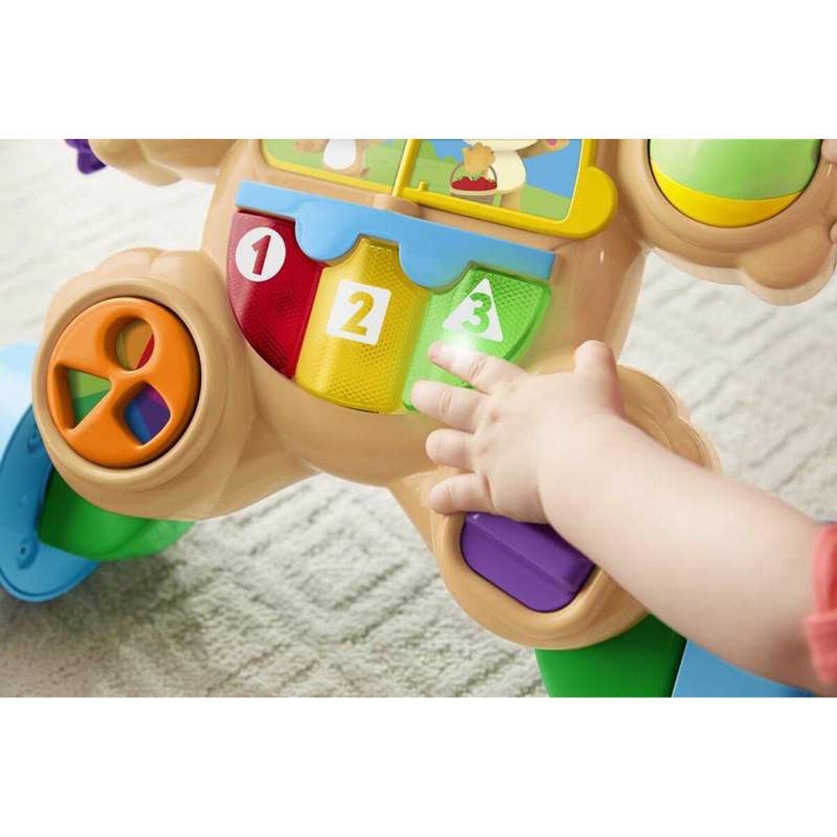 KALINDRA | BB. Wheeled walking frame Fisher-Price Sound Lights Dog Multilanguage