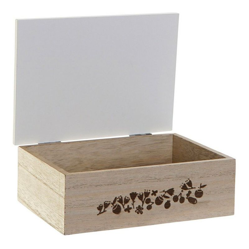 KALINDRA | BB. Set dekorativer Karten DKD Home Decor Holz MDF (17 x 12 x 6 cm)