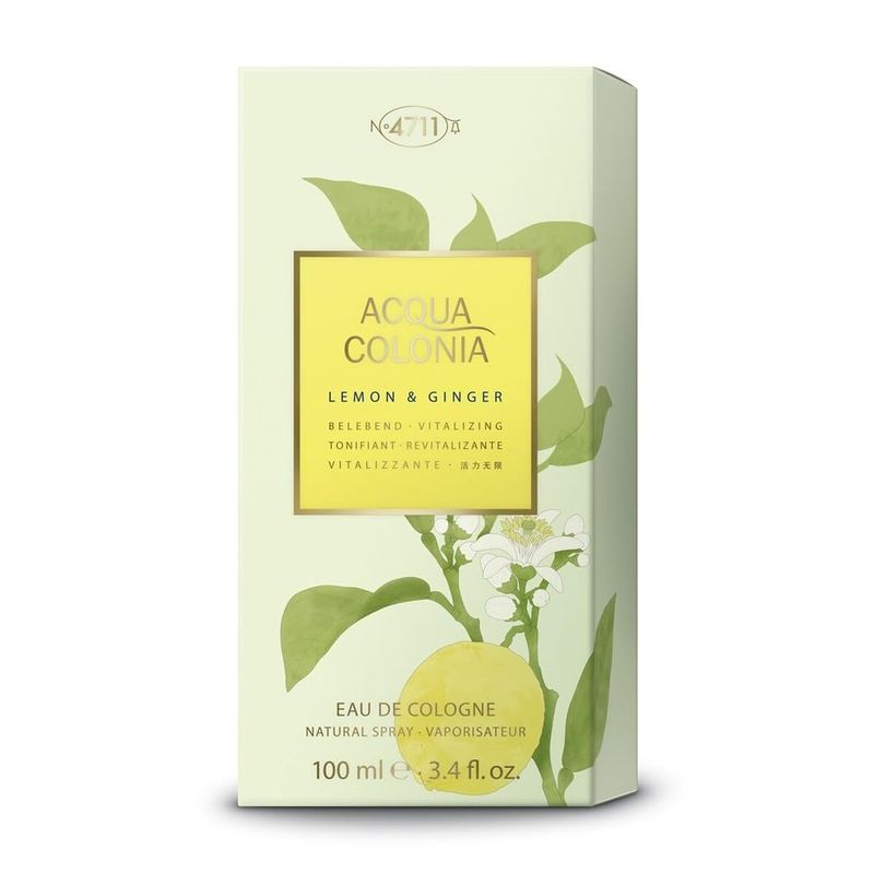 KALINDRA | BB. Unisex-Parfüm 4711 ACQUA COLONIA LEMON AND GINGER 100 ml