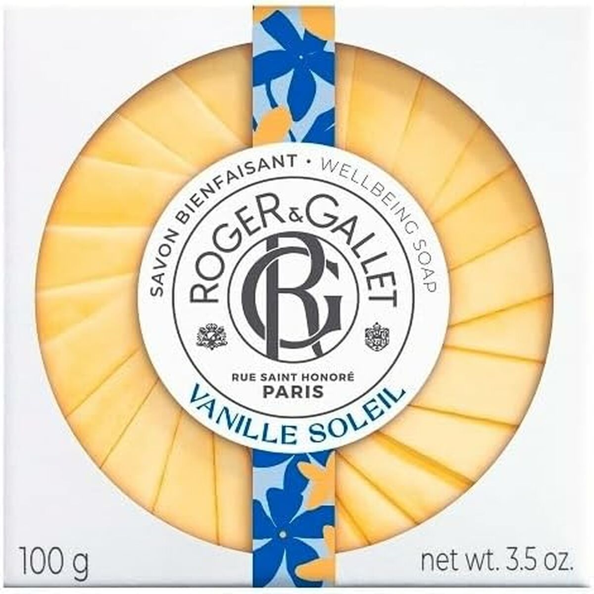 KALINDRA | BB. Soap Cake Roger &amp; Gallet VANILLE SOLEIL 100 g