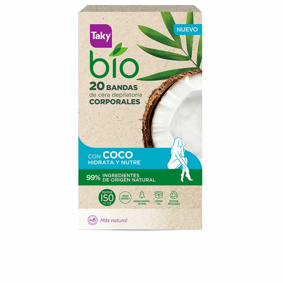 KALINDRA | BB. Body Hair Removal Strips Taky BIO COCO