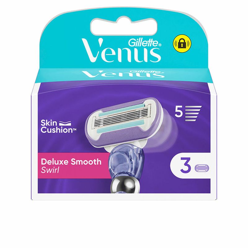 KALINDRA | BB. Rechanges pour Lame de Rasoir Gillette VENUS (3 Unités)