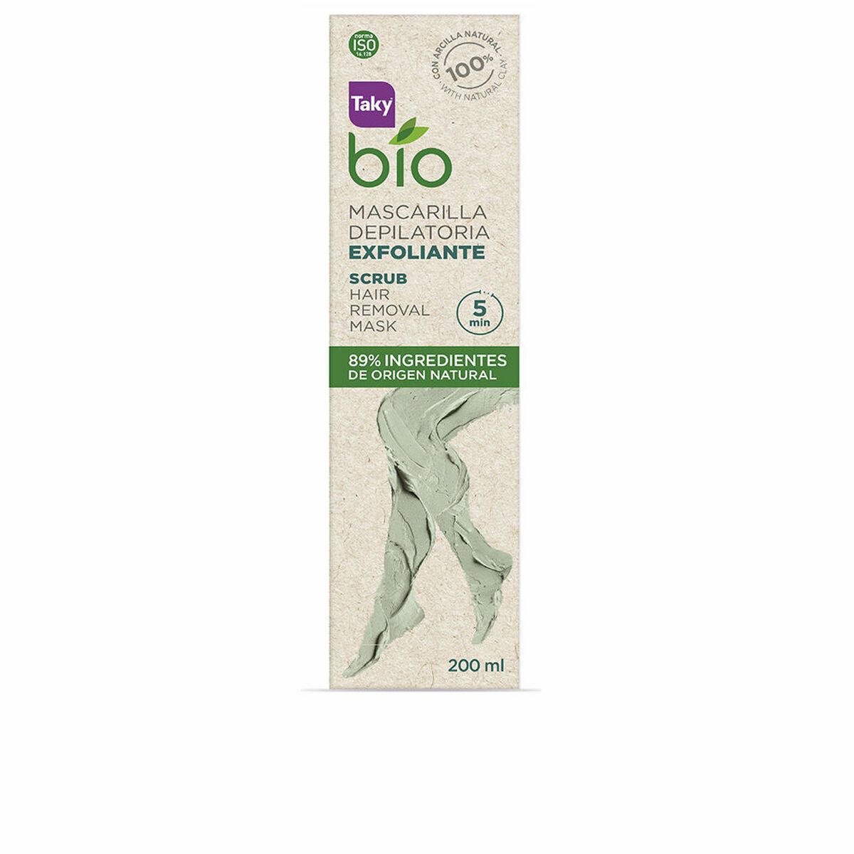 KALINDRA | BB. Body Hair Removal Wax Taky Bio Natural 0% Scrub 200 ml