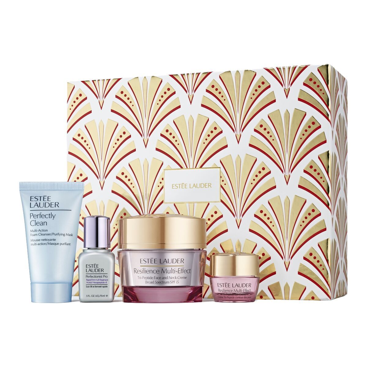 KALINDRA | BB. Unisex Cosmetic Set Estee Lauder RESILIENCE 4 Pieces