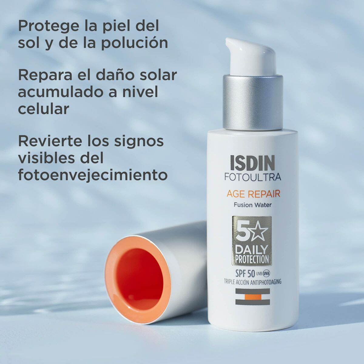 KALINDRA | BB. Facial Sun Cream Isdin Fusion Water Magic Glow Spf 50 50 ml