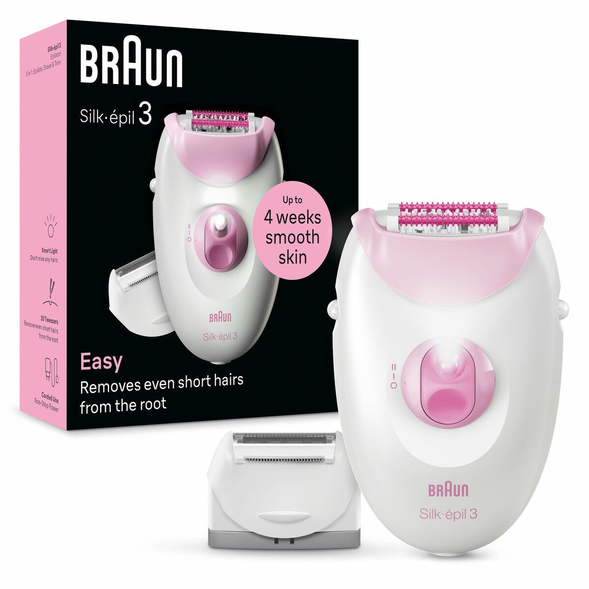 KALINDRA | BB. Electric Hair Remover Braun SE3-031