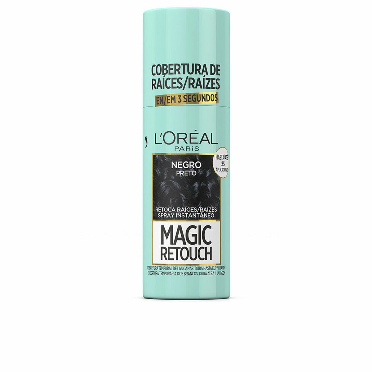 KALINDRA | BB. Temporary Corrector Spray for Roots L'Oréal Paris Magic Retouch Black 75 ml