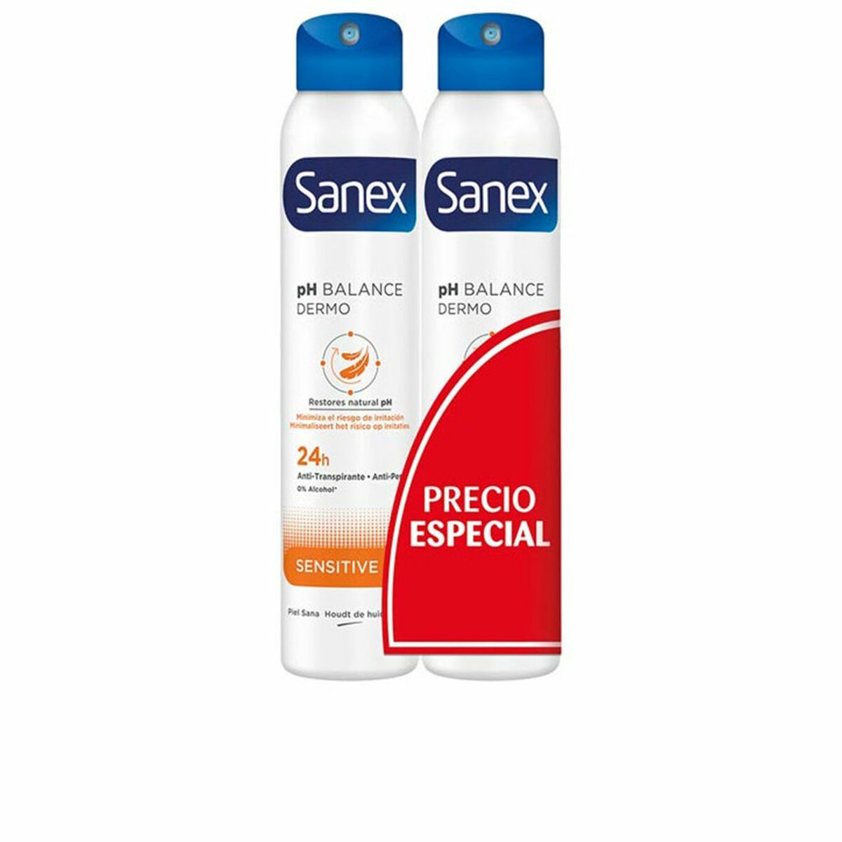 KALINDRA | BB. Spray Deodorant Sanex Sensitive 2 Units 200 ml
