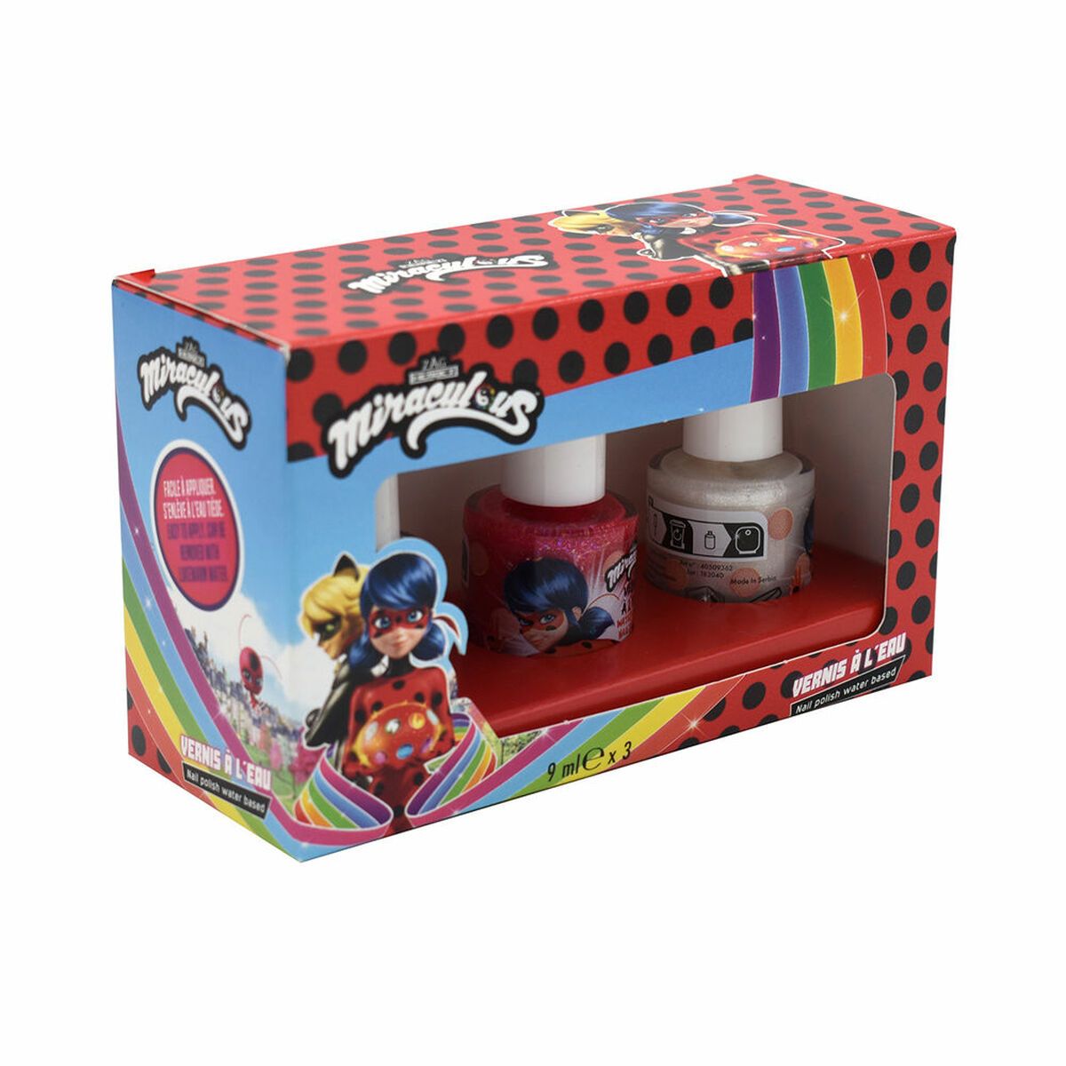 KALINDRA | BB. Children's Make-up Set Lady Bug Miraculous 3 Pieces