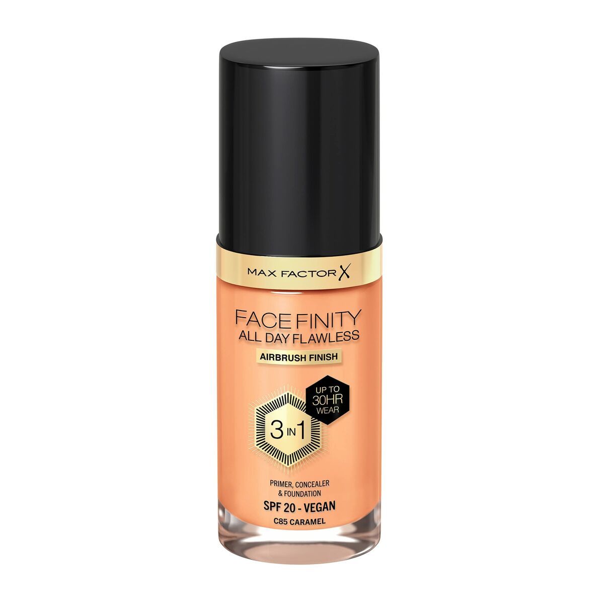 KALINDRA | BB. Crème Make-up Base Max Factor Facefinity Nº 85-caramel Spf 20 30 ml 3-in-1
