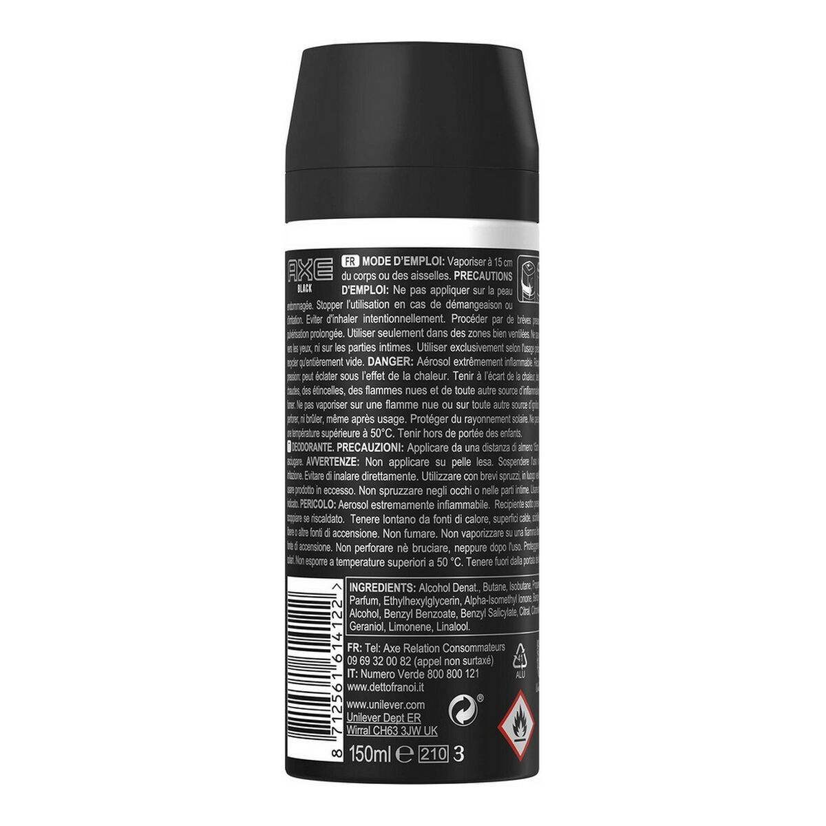 KALINDRA | BB. Spray Deodorant Axe Black black 150 ml