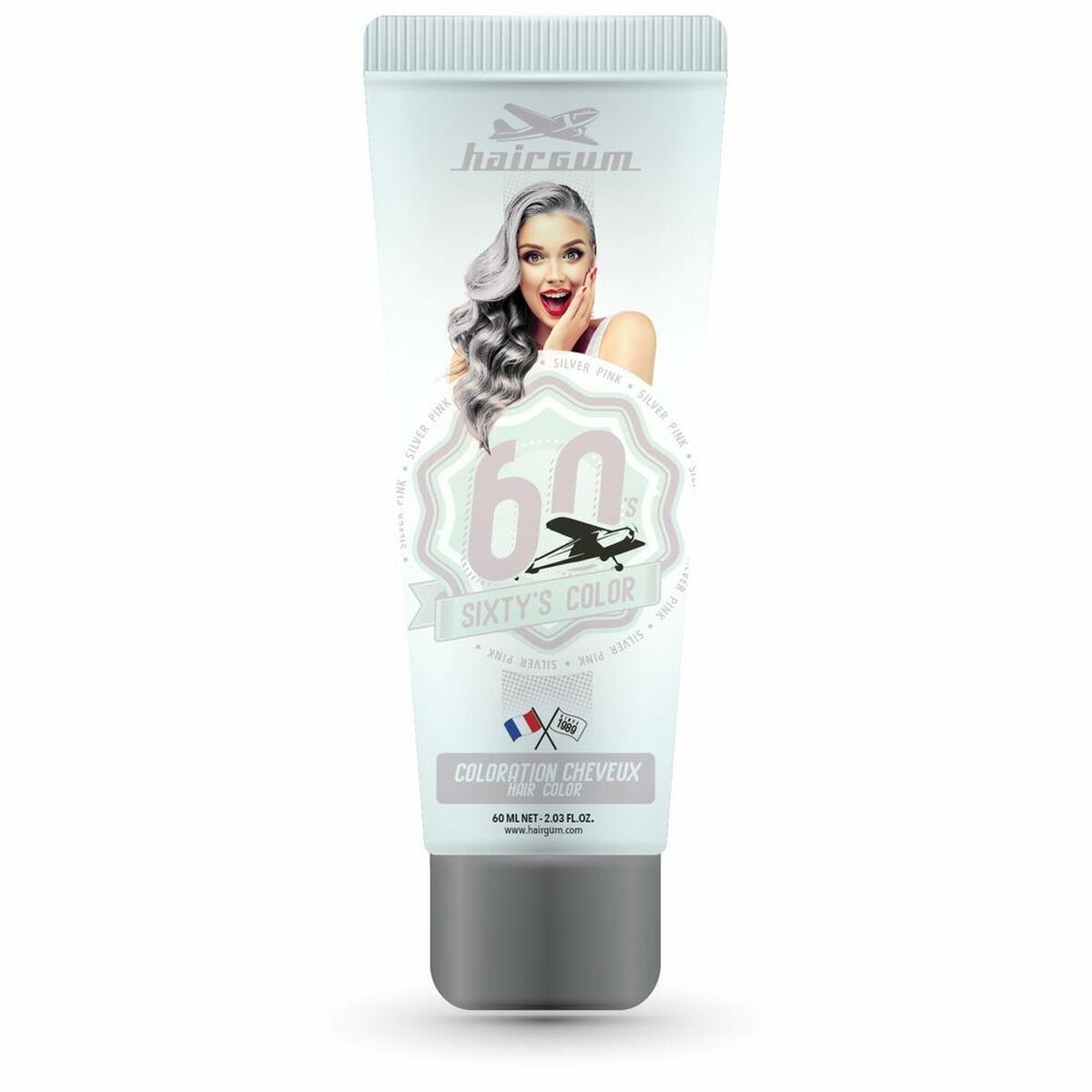 KALINDRA | BB. Semi-permanent Colourant Hairgum S Color silver pink 60 ml