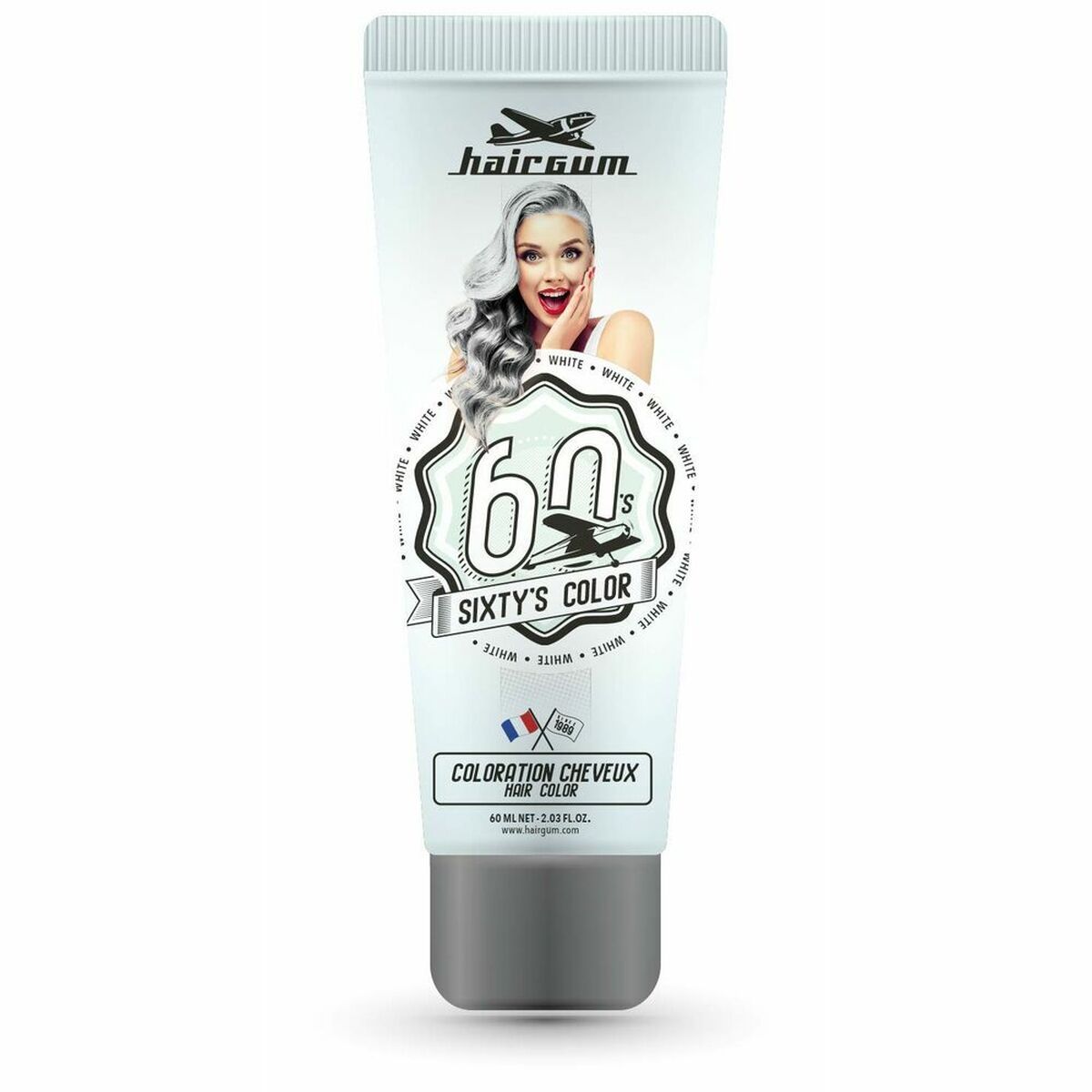 KALINDRA | BB. Semi-permanent Colourant Hairgum S Color White 60 ml