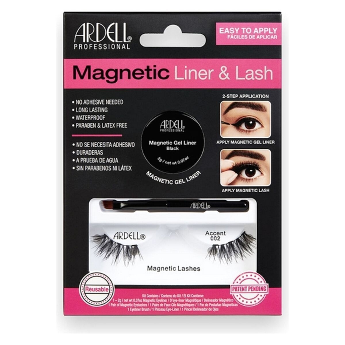 KALINDRA | BB. False Eyelashes Magnetic Accent Ardell 36853