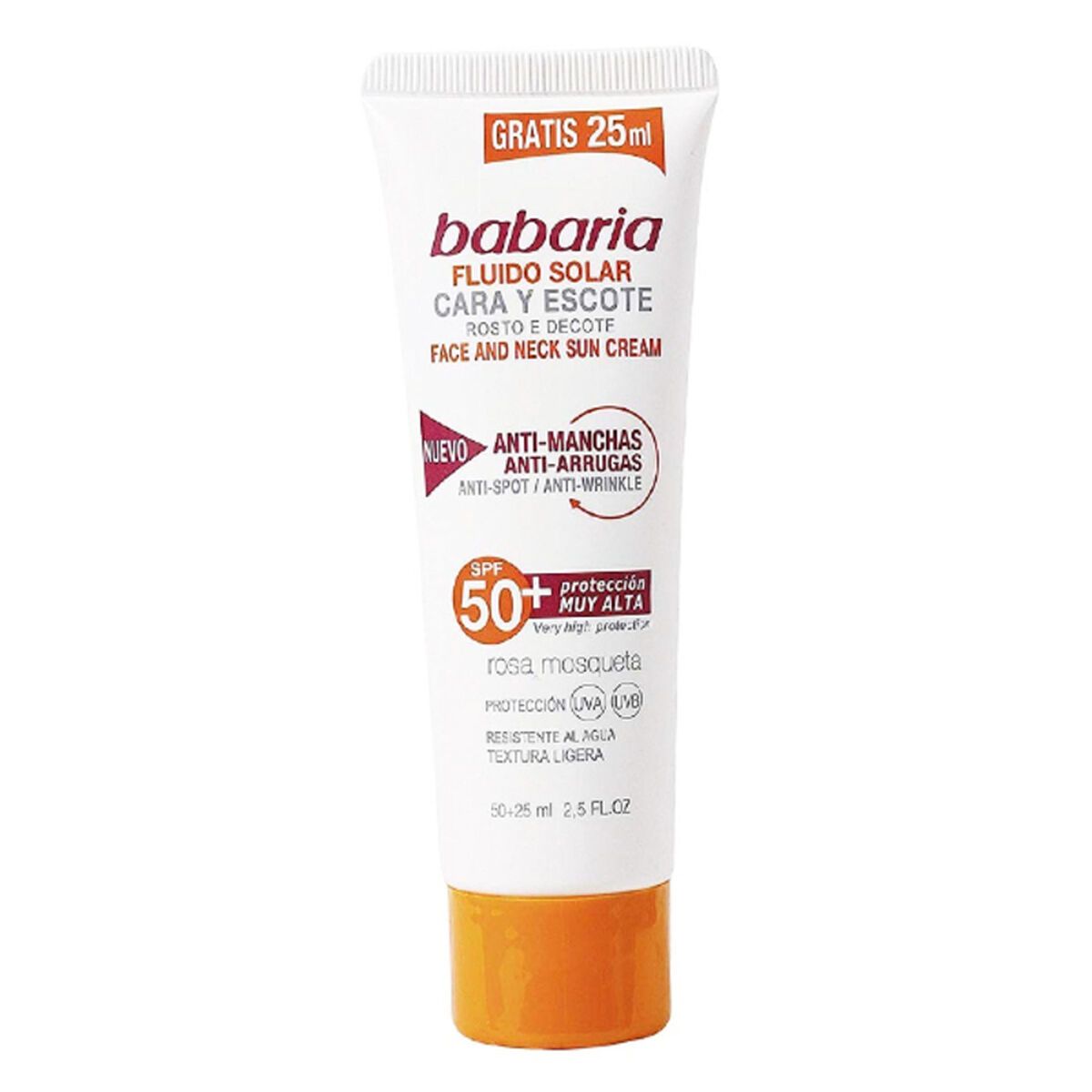 KALINDRA | BB. Facial Sun Cream Babaria Solar Adn Sensitive Spf 50 Spf 50+ 75 ml