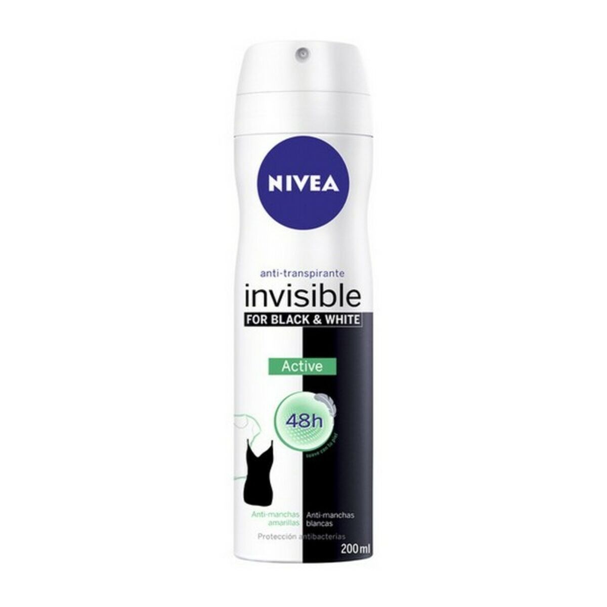 KALINDRA | BB. Spray Deodorant Nivea Black White Invisible Active 200 ml