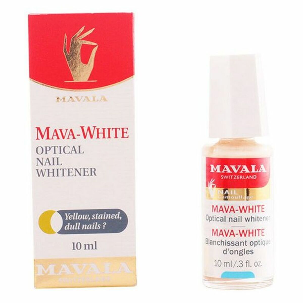 KALINDRA | BB. Nail Whitening Mavala White 10 ml (Parapharmacy)