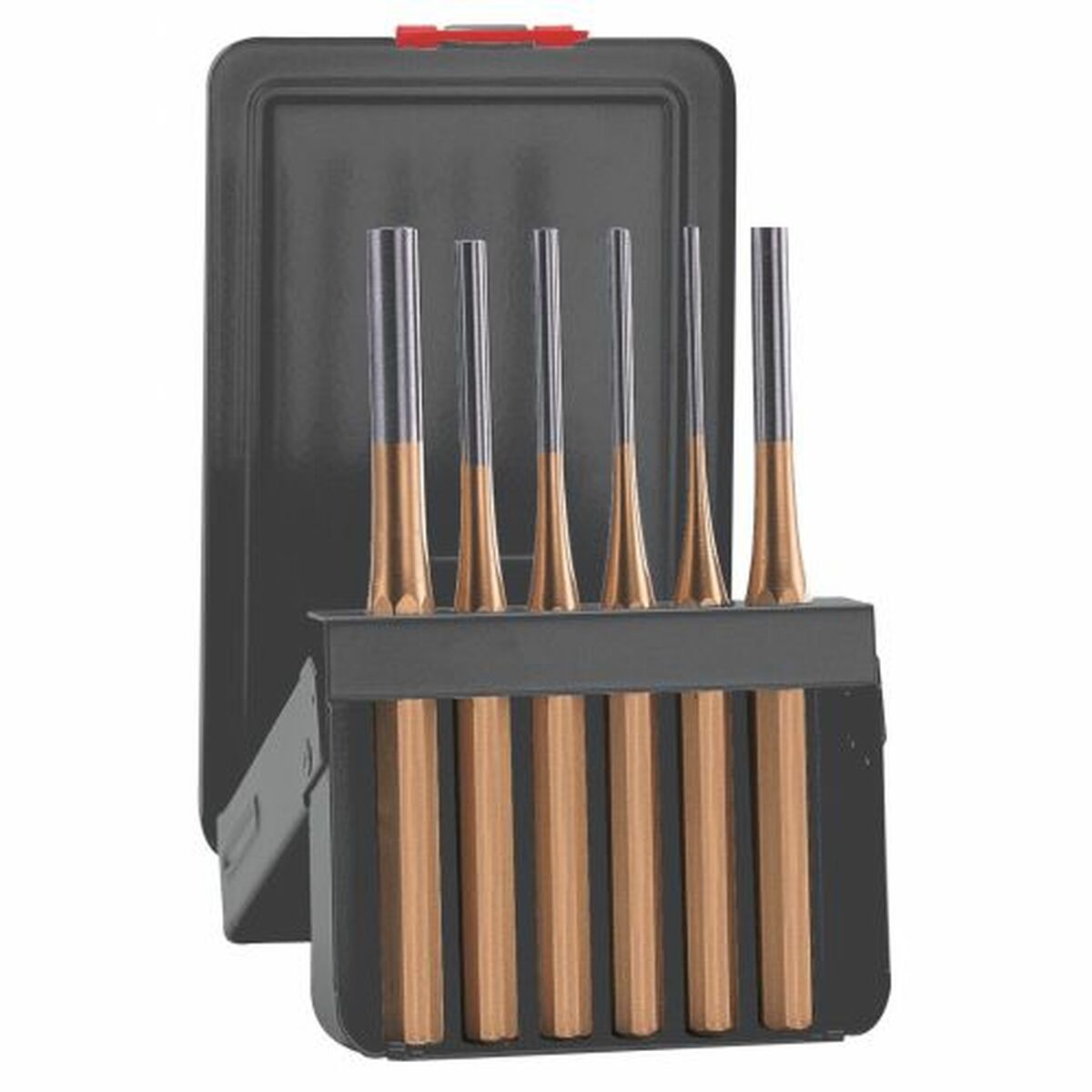 KALINDRA | BB. Set of cylindrical pin punches ATM Golden 6 Pieces