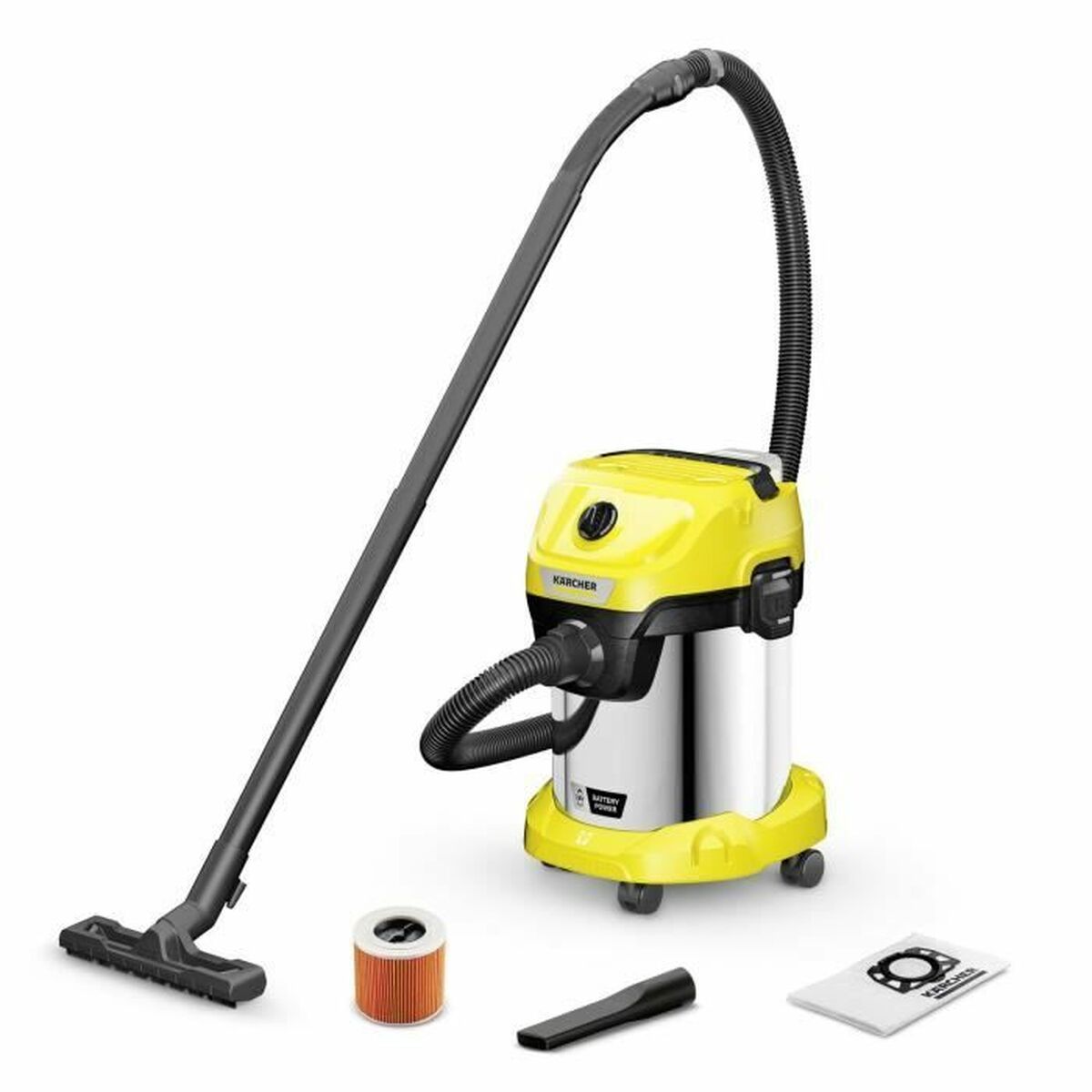 KALINDRA | BB. Wet and dry vacuum cleaner Kärcher WD 3-18 S V-17/20 17 L