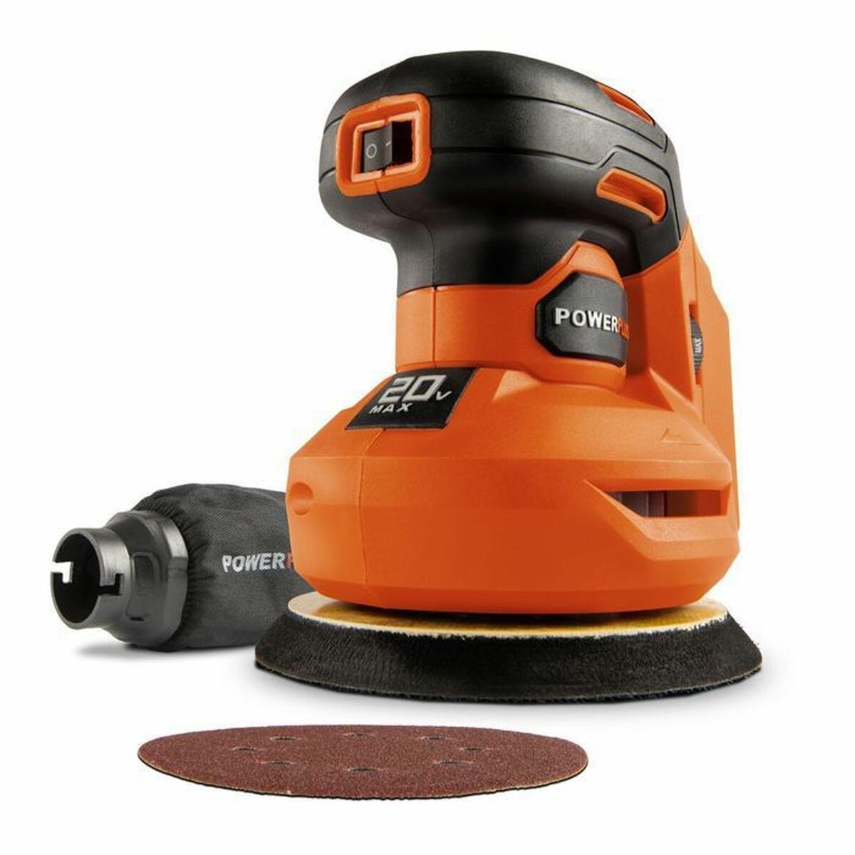 KALINDRA | BB. Random orbital sander Powerplus Dual Power Powdp50400 + G80 20 V Ø 125 mm