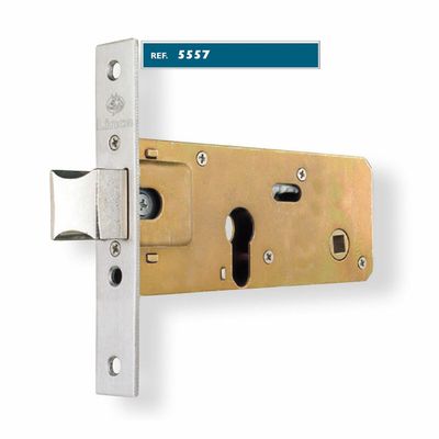 KALINDRA | BB. Mortise lock Lince 5557-9555760 Stainless steel nickel 60 mm To pack